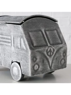 2-delige Set: Stormasbakken "Moby" Zwart/zilverkleurig - (B)21 X (H)14 Cm -Boltze boltze 2 delige set stormasbakken moby zwart zilverkleurig b 21 x h 14 cm 6