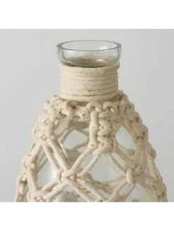 2-delige Set: Vazen "Solmi" Transparant/beige/lichtbruin - (H)19 Cm -Boltze boltze 2 delige set vazen solmi transparant beige lichtbruin h 19 cm 2