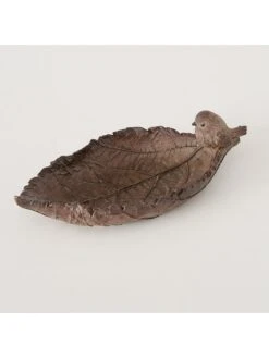 Boltze -Boltze boltze 2 delige set vogeldrinkbakken mirena bruin b 25 cm 1