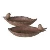 2-delige Set: Vogeldrinkbakken "Mirena" Bruin - (B) 25 Cm -Boltze boltze 2 delige set vogeldrinkbakken mirena bruin b 25 cm