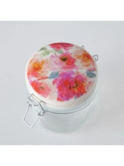 2-delige Set: Voorraadglazen "Karella" Roze - 450 Ml -Boltze boltze 2 delige set voorraadglazen karella roze 450 ml 2