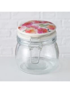 2-delige Set: Voorraadglazen "Karella" Roze - 450 Ml -Boltze boltze 2 delige set voorraadglazen karella roze 450 ml 4