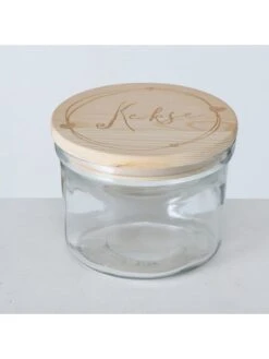 2-delige Set: Voorraadglazen Lichtbruin - 500 Ml -Boltze boltze 2 delige set voorraadglazen lichtbruin 500 ml 2