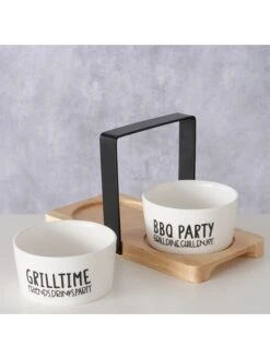 3-delige Serveerset "Grillhouse" Wit -Boltze boltze 3 delige serveerset grillhouse wit 2