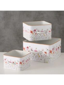 3-delige Set: Boxen "Babette" Meerkleurig -Boltze boltze 3 delige set boxen babette meerkleurig 4