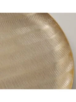 3-delige Set: Decoratieve Borden "Sango" Goudkleurig -Boltze boltze 3 delige set decoratieve borden sango goudkleurig 3