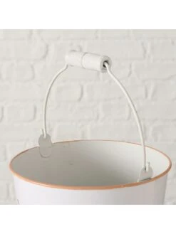 3-delige Set: Decoratieve Emmers "Babette" Wit/meerkleurig -Boltze boltze 3 delige set decoratieve emmers babette wit meerkleurig 2