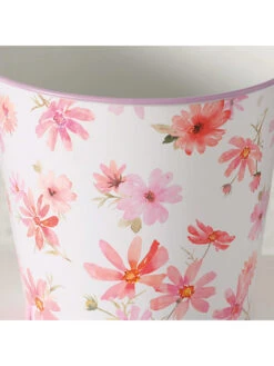 3-delige Set: Decoratieve Emmers "Rosella" Wit/lichtroze -Boltze boltze 3 delige set decoratieve emmers rosella wit lichtroze 1