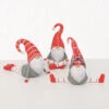 3-delige Set: Decoratieve Figuren "Lucky" Grijs/rood - (B)20 X (H)16 X (D)11 Cm -Boltze boltze 3 delige set decoratieve figuren lucky grijs rood b 20 x h 16 x d 11 cm