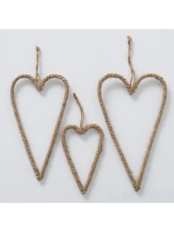 3-delige Set: Decoratieve Hangers "Josali" Lichtbruin -Boltze boltze 3 delige set decoratieve hangers josali lichtbruin 5