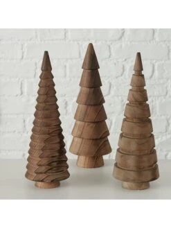 3-delige Set: Decoratieve Objecten "Abiola" Bruin - (H)23 Cm -Boltze boltze 3 delige set decoratieve objecten abiola bruin h 23 cm 4