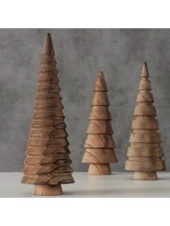 3-delige Set: Decoratieve Objecten "Abiola" Bruin - (H)23 Cm -Boltze boltze 3 delige set decoratieve objecten abiola bruin h 23 cm 5