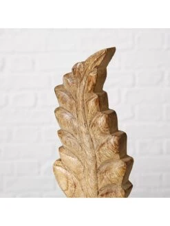 3-delige Set: Decoratieve Objecten "Blad" Naturel - (B)12 X (H)30 X (D)6,5 Cm -Boltze boltze 3 delige set decoratieve objecten blad naturel b 12 x h 30 x d 6 5 cm 4