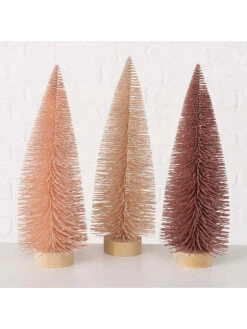 3-delige Set: Decoratieve Objecten Rood/beige - (H)41 Cm -Boltze boltze 3 delige set decoratieve objecten rood beige h 41 cm 2