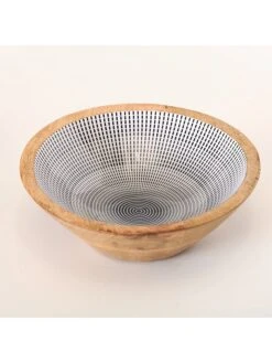 3-delige Set: Kommen "Fado" Zwart/grijs/beige -Boltze boltze 3 delige set kommen fado zwart grijs beige 3