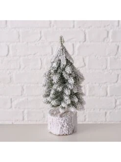 3-delige Set: Kunstkerstbomen "Senja" Groen - (H)19 X Ø 8 Cm -Boltze boltze 3 delige set kunstkerstbomen senja groen h 19 x o 8 cm 3