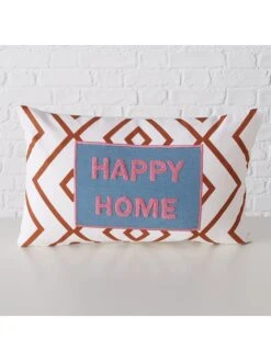 3-delige Set: Kussens "Positivity" Meerkleurig - (L)50 X (B)30 Cm -Boltze boltze 3 delige set kussens positivity meerkleurig l 50 x b 30 cm 3