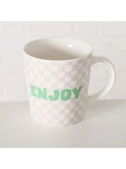 3-delige Set: Mokken "Colara" Lichtroze/lichtblauw/paars - 400 Ml -Boltze boltze 3 delige set mokken colara lichtroze lichtblauw paars 400 ml 3