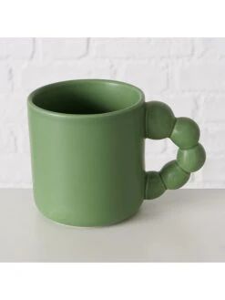 3-delige Set: Mokken "Javi" Oranje/groen - 400 Ml -Boltze boltze 3 delige set mokken javi oranje groen 400 ml 3