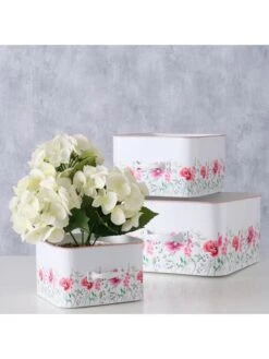 3-delige Set: Opbergkisten "Melina" Lichtbruin -Boltze boltze 3 delige set opbergkisten melina lichtbruin 5