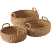 3-delige Set: Opbergmanden "Sophy" Lichtbruin -Boltze boltze 3 delige set opbergmanden sophy lichtbruin
