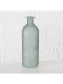 3-delige Set: Vazen "Lesina" Lichtblauw - (H)21 Cm -Boltze boltze 3 delige set vazen lesina lichtblauw h 21 cm 3