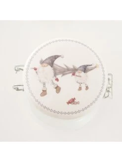 3-delige Set: Voorraadglazen "Mikkel" Wit - (H)11 X Ø 11 Cm -Boltze boltze 3 delige set voorraadglazen mikkel wit h 11 x o 11 cm 4