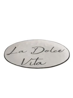 Bord "Dolce Vita" Wit - (L)39 X (B)31 Cm