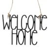 Decoratief Bordje "Welcome Home" Zwart - (B)26,5 X (H)18 Cm -Boltze boltze decoratief bordje welcome home zwart b 26 5 x h 18 cm
