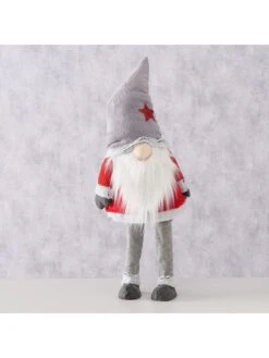 Decoratief Figuur "Padison" Grijs/rood - (H)95 Cm -Boltze boltze decoratief figuur padison grijs rood h 95 cm 2