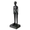 Decoratief Figuur "Vrouw" Zwart - (H)23 Cm