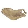 Decoratieve Schaal "Ginkgo" Goudkleurig - (B)30 X (H)7 X (D)29 Cm -Boltze boltze decoratieve schaal ginkgo goudkleurig b 30 x h 7 x d 29 cm