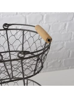 Etagère "Florenz" Donkerbruin - (B)21 X (H)27 X (D)18 Cm -Boltze boltze etagere florenz donkerbruin b 21 x h 27 x d 18 cm 2