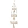 Hangmand "Janis" Beige - Ø 30 Cm -Boltze boltze hangmand janis beige o 30 cm