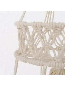 Hangmand "Janis" Beige - Ø 30 Cm -Boltze boltze hangmand janis beige o 30 cm 2