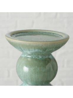 Kaarsenhouder "Peruya" Groen - (H)15 Cm -Boltze boltze kaarsenhouder peruya groen h 15 cm 1