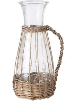 Karaf "Venuto" Transparant - (H)27 X Ø 13 Cm