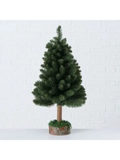 Kunstkerstboom "Natan" Groen - (H)73 X Ø 28 Cm