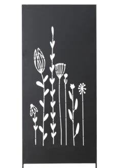 Ledsolarstraler "Bloma" Zwart - (B)75 X (H)181 Cm