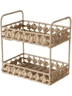 Meubel "Charis" Lichtbruin - (B)30 X (H)30 X (D)18 Cm