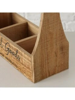 Opbergkist "Gardela" Lichtbruin - (B)30 X (H)25 X (D)12 Cm -Boltze boltze opbergkist gardela lichtbruin b 30 x h 25 x d 12 cm 3