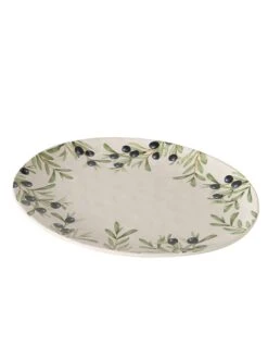 Serveerbord "Olivia" Wit - (L)39 X (B)31 Cm