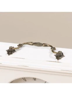 Tafelklok Betty" Wit - (L)24 X (B)21 Cm -Boltze boltze tafelklok betty wit l 24 x b 21 cm 2