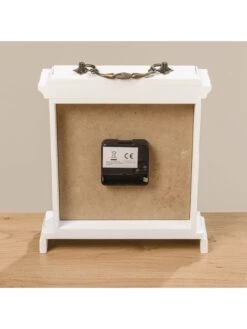 Tafelklok Betty" Wit - (L)24 X (B)21 Cm -Boltze boltze tafelklok betty wit l 24 x b 21 cm 3