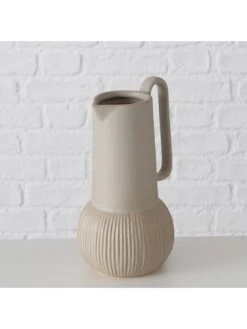 Vaas "Bromery" Beige - (H)22 Cm