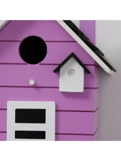 Vogelhuis Paars - (B)17 X (H)20 Cm -Boltze boltze vogelhuis paars b 17 x h 20 cm 2