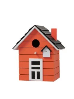 Boltze 5 Vogelhuisje Orange - (B)17 X (H)20 X (D)12 Cm