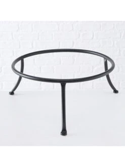 Vuurschaal "Seona" Zwart - (H)23 X Ø 47 Cm -Boltze boltze vuurschaal seona zwart h 23 x o 47 cm 2