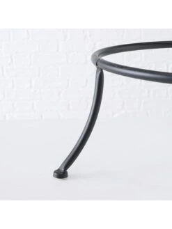 Vuurschaal "Seona" Zwart - (H)23 X Ø 47 Cm -Boltze boltze vuurschaal seona zwart h 23 x o 47 cm 3